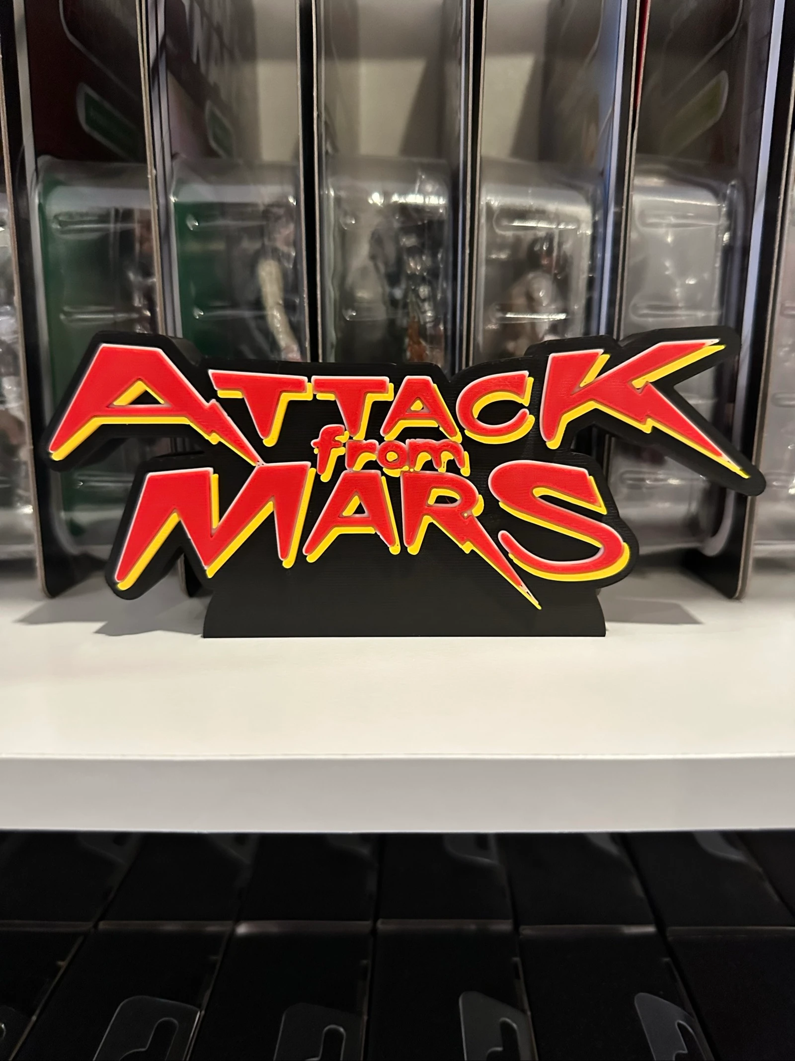 Attack From Mars 3D logo